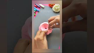 How to make realistic paper rose/DIY easy paper rose tutorial #craft #paperrose #papercraft