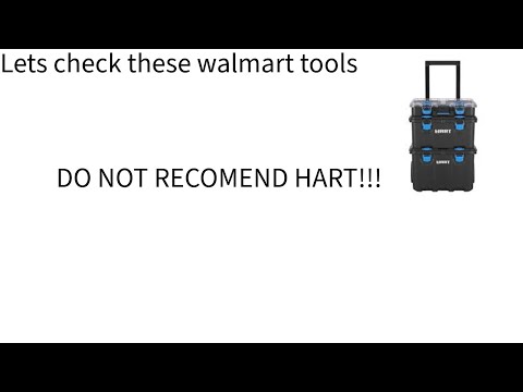 The Walmart tools are goofy