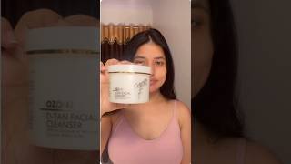 Ozone D-Tan Facial Cleanser Remove sun tan in one 🥰👌🏻#DTanfacialcleanser #skincare #freeGift #ad