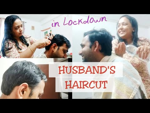 Husband's Haircut at Home in Lockdown | Haircut Tutorial for Beginners