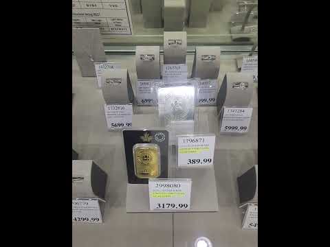 There selling gold and silver at Costco! How Crazy!