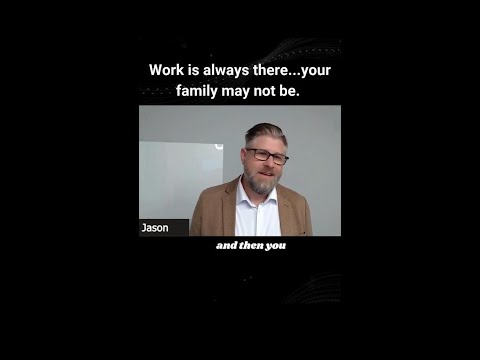 Work Life Balance is a Myth...