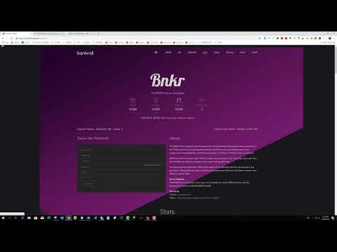 BankRoll Network #BNKR #dapp #trx #bankroll #bnkr #tron #crypto #eth #defi