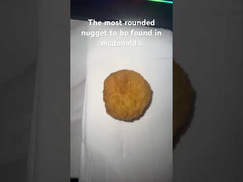 The most rounded nugget to be found at  #mcdonalds
