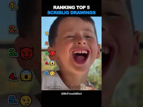 Ranking Top 5 Scriblig Drawings 😂