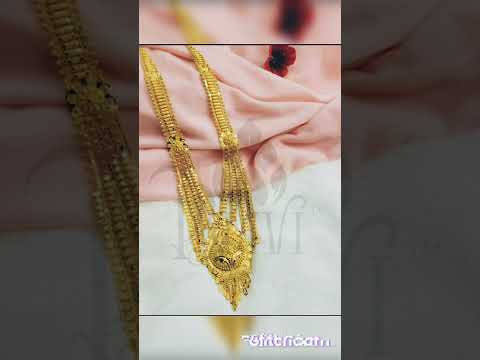 latest fancy Rani har designs#golden  #ranihar #designs
