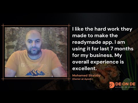 Client Testimonial Video | Mohamed Shalaby | Delivery On Demand | DeOnDe