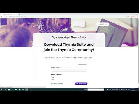 Comment télécharger et installer Thymio Suite
