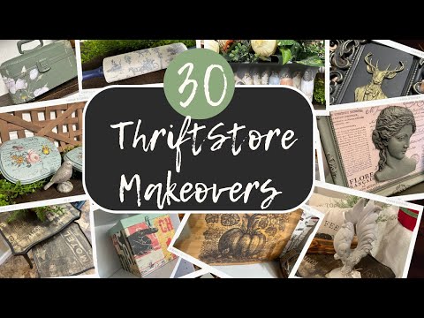 Mega Thrift Store Makeover Video/30 Thrift Flips for Resale/50th Birthday Celebration Compilation