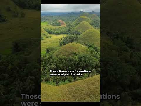 Secrets of the Chocolate Hills: Bohol’s Natural Wonder😳 #shorts