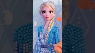 Elsa's Diamond Delight:A Magical Journey of Creativity for Kids! #shorts  #elsa #frozen #craft #kids
