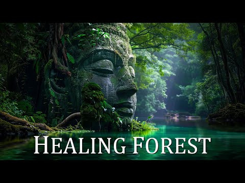 Healing Forest Ambience | 639 Hz + 369 Hz - Miracle Tones | Attract Abundance, Love + Aura Cleans...