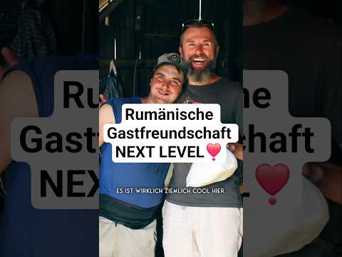 Rumäniens Gastlichkeit hat uns umgehauen❣️