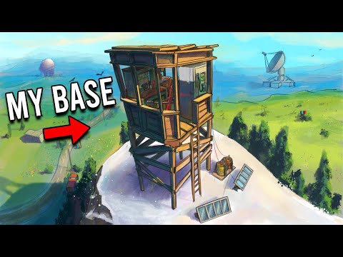 I Lived in a Watchtower For a Wipe - Solo Rust