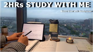 2H Study Before Sunrise 🌤 | Morning Focus Routine | Day 3