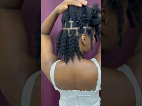 It’s an old hairstyle modified by me #viral #shortvideo #youtubeshorts #protectivestyles #hair