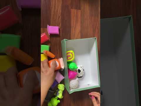 Super Relaxing! Sorting Funny Toys😂. Asmr sounds. Satisfying video #shorts #asmr #satisfying #fun