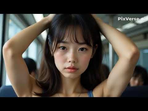 美女　女子　腋　AI